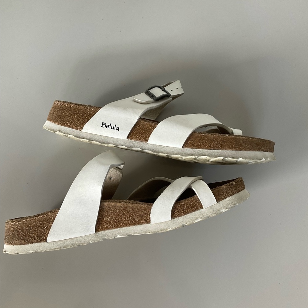 Birkenstock white sandals - Picture 6 of 10
